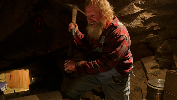 Italian Cowboy scene shot