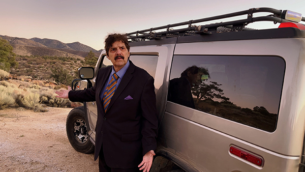 Italian Cowboy scene shot